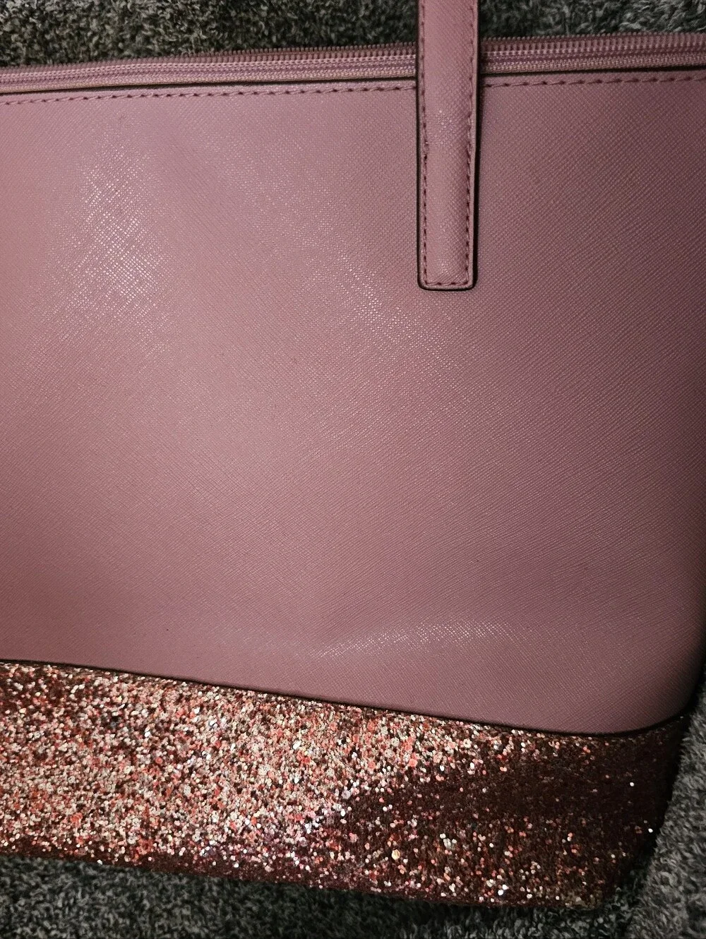 kate spade Pink Glitter Bottom Tote